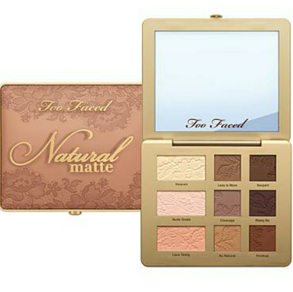 Natural Matte Eyeshadow Palette by Too Faced